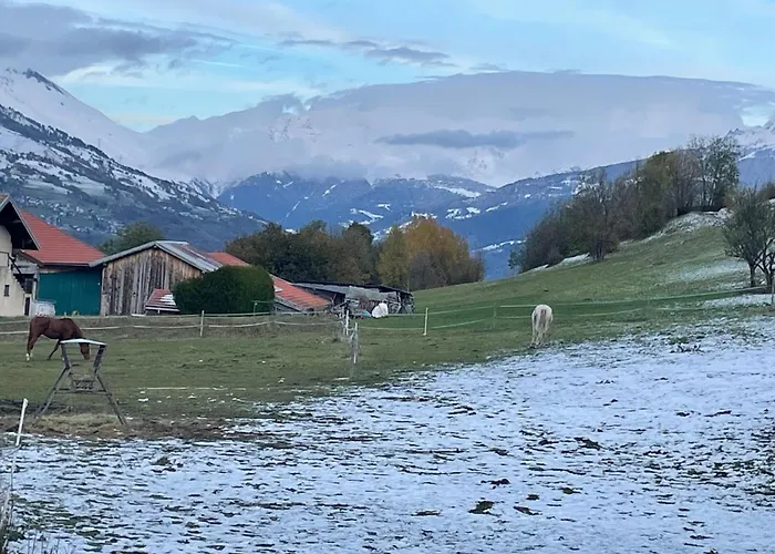 5 Personnes-1 Chambre- Longefoy-montalbert - *